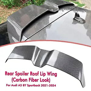 �g�����N�X�|�C���[���[�t�E�C���O���A�E�C���O�A�E�f�B A3 8Y �X�|�[�c�o�b�N 2021-24 2023- Trunk spoiler roof wing rear wing for Audi A3 8Y sportback 2021-24 2023-