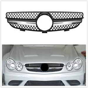 �x���c CLK �N���X W209 CLK63 CLK550 CLK320 2003-2009 �t�����g�o���p�[�O����- For Benz CLK class W209 CLK63 CLK550 CLK320 2003-2009 front bumper grille- �y���s�A���i�z