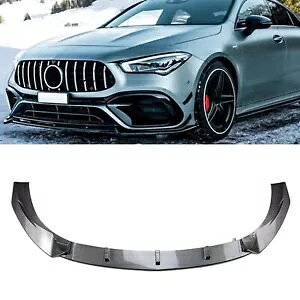 xc CLA NX C118 CLA45 AMG 2019-2023 tgop[X|C[Xvb^[- For Benz CLA-Class C118 CLA45 AMG 2019-2023 Front Bumper Spoiler Splitter-