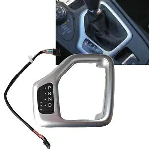I[g}`bN gX~bV Vtg CWP[^[ x[ W[v `FL[ 2014-2018 2015 Vo[p- Automatic Transmission Shift Indicator Bezels for Jeep Cherokee 2014-2018 2015 Silver-