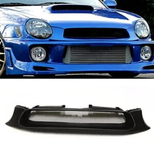 XoCvbT 7th 2002-2003 tgop[OWG[^[O}bgubN- For Subaru Impreza 7th 2002-2003 Front Bumper Grille Radiator Grill Matte Black-