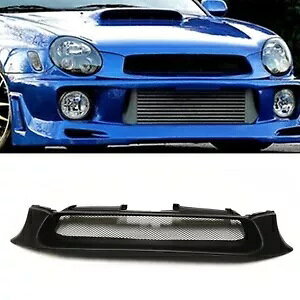 XoCvbT 7th 2002-2003 tgop[OWG[^[O}bgubN- For Subaru Impreza 7th 2002-2003 Front Bumper Grille Radiator Grill Matte Black-