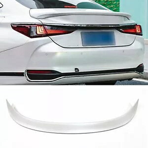 NTX ES350/300h 2019-2024 Ԃ̃AX|C[AECOX|C[bv 1x- For Lexus ES350/300h 2019-2024 car rear spoiler rear wing spoiler lip white 1x-