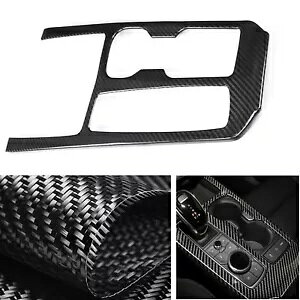 �L���f���b�N XT4 2018 2019-2022 �R���\�[���R���g���[���p�l���t���[���J�o�[�Y�f�@��- For Cadillac XT4 2018 2019-2022 Console Control Panel Frame Cover Carbon Fiber- �y���s�A���i�z