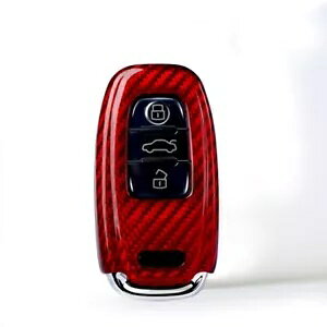 ԂԂ̃X}[gL[̑Jo[AEfB A3 A4 A5 A6 A7 A8 A4L S5 V- Red Car Smart Key Decor Cover For Audi A3 A4 A5 A6 A7 A8 A4L S5 New-