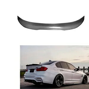 BMW F30 F80 M3 2012 2013-2018 4DR J[{t@Co[AX|C[ECObv PSM- For BMW F30 F80 M3 2012 2013-2018 4DR carbon fiber rear spoiler wing lip PSM-