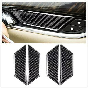J[{t@Co[Ԃ̃hAnh{Et[LfbN XT5 2016-2023- Carbon Fiber Car Door Handle Bowl Frame Order for Cadillac XT5 2016-2023-