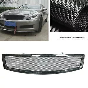 CtBjeB G G35 G37 2007-09 Z_tgop[OWG[^[OV- For Infiniti G G35 G37 2007-09 Sedan Front Bumper Grille Radiator Grill New-