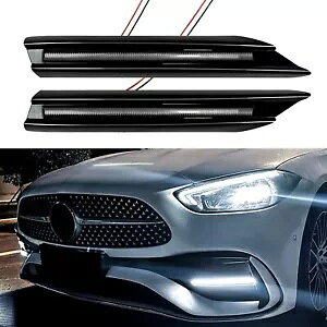 �x���c C �N���X W206 C200 C300 C43 AMG C63 2022-2023 �t�����g�x���g���C�g 2x- For Benz C-Class W206 C200 C300 C43 AMG C63 2022-2023 Front Vent Light 2x- �y���s�A���i�z
