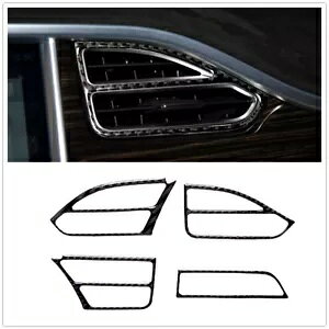 �C���e���A�R���\�[���A�E�g���b�g�x���g�J�o�[�e�X�����f��SX 2014-2018 2017�p- Interior Console Outlet Vent Cover For Tesla Model S X 2014-2018 2017- �y���s�A���i�z