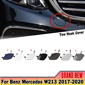 xc E NX W213 S213 OWA[ 2017-2020 tgtbNJo[ O[- For Benz E-Class W213 S213 Luxury 2017-2020 Front Tow Hook Cover Grey-