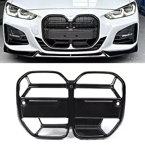 BMW G22 G23 4 �V���[�Y 2021-2023 �t�����g�o���p�[�O�������C�O������- For BMW G22 G23 4 series 2021-2023 front bumper grille ventilation grille black- �y���s�A���i�z