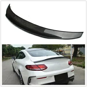 ZfX W205 C250 C200 2DR 2015 + AX|C[bv PSM ubN- For Mercedes W205 C250 C200 2DR 2015 + rear spoiler lip PSM black-