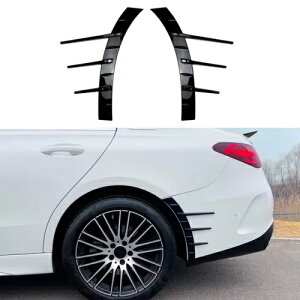 xc W206 C200 C260 C300 C43 AMG C 2022+ zC[уtF_[ 4x- For Benz W206 C200 C260 C300 C43 AMG Line 2022+ Wheel Eyebrows Fender Decor 4x-