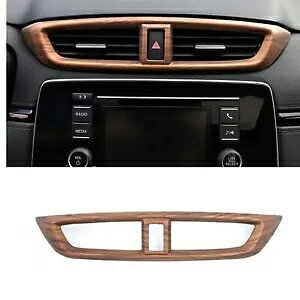 ピーチ木目調車ベントアウトレットフレームホンダ CR-V CRV 2017-22- Peach Wood Grain Car Vent Outlet Frame For Honda CR-V CRV 2017-22-