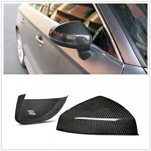 J[{t@Co[TCh~[Jo[Lbv 2014 2015 2016-2018 AEfB A3 S3 RS3 p- Carbon fiber side mirror cover caps for 2014 2015 2016-2018 Audi A3 S3 RS3-