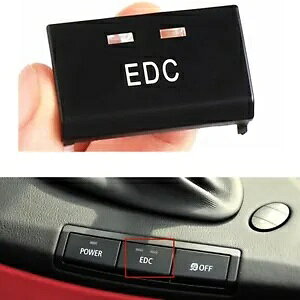 �J�[�Z���^�[�R���\�[���X�C�b�` EDC �{�^���L���b�v BMW 3 �V���[�Y E90 E92 M3 08-2013 2012- Car center console switch EDC button cap for BMW 3 Series E90 E92 M3 08-2013 2012- �y���s�A���i�z