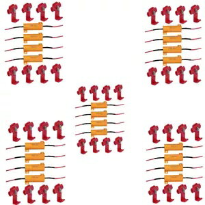 20x 50W ���ג�R 6 �I�[�� �Œ� LED �o���u �����n�C�p�[�t���b�V�� �C���W�P�[�^�[ �C���W�P�[�^�[ NI- 20x 50W Load Resistance 6 Ohm Fix LED Bulb Fast Hyper Flash Indicator Indicator NI-