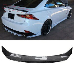 NTX IS200t IS250 IS350 2014-2020 AX|C[AECOX|C[Xvb^[- For Lexus IS200t IS250 IS350 2014-2020 rear spoiler rear wing spoiler splitter-