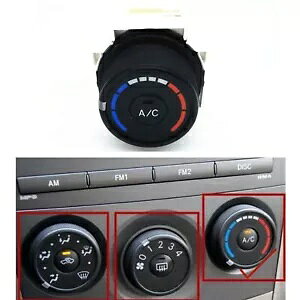 2007 2008 2009-2013 g^ J[ @[\ GAR A/C XCb`{^ ubN- For 2007 2008 2009-2013 Toyota Corolla Verso Air Conditioning A/C Switch Button Black-