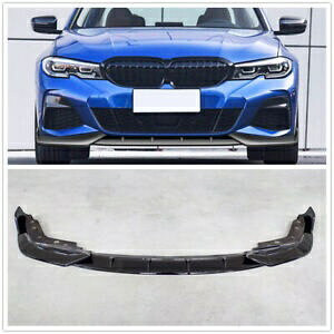 2019-2021 BMW 3 �V���[�Y G20 �p�t�����g�o���p�[�X�|�C���[�J�o�[�g����- Front bumper spoiler cover trim for 2019-2021 BMW 3 Series G20- �y���s�A���i�z