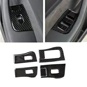 �p���[ �E�B���h�E �X�C�b�` �x�[�� �J�o�[ �X�e�b�J�[ �e�X�� ���f�� 3 ���p- Power Window Switch Bezel Cover Sticker For Tesla Model 3 Left-