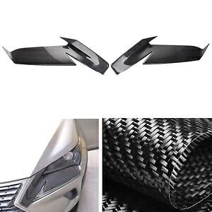 2015-20 ���N�T�X NX200 NX300 �w�b�h���C�g���уJ�o�[ �X�g���b�v �u���b�N- For 2015-20 Lexus NX200 NX300 Headlights Eyebrows Cover Strip Black- �y���s�A���i�z
