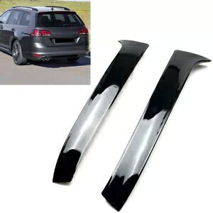 AX|C[TChGAEBOgpl 14-18 VW St 7 7.5 MK7 MK7.5 ̂- Rear spoiler side air wing trim panel for 14-18 VW Golf 7 7.5 MK7 MK7.5 shiny-