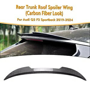 �g�����N�X�|�C���[���[�t�E�C���O���A�E�C���O�A�E�f�B Q3 F3 �X�|�[�c�o�b�N 2019-2024- Trunk spoiler roof wing rear wing for Audi Q3 F3 sportback 2019-2024-