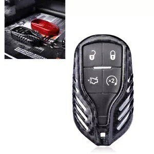 �X�}�[�g�P�[�X �L�[�J�o�[ �}�Z���e�B �N�A�g���|���e/�M�u�� �u���b�N- Smart Case Key Cover For Maserati Quattroporte/Ghibli Black- �y���s�A���i�z