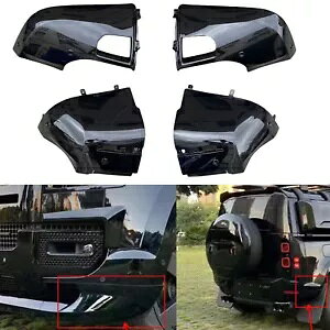 �Ԃ̃t�����g���A�o���p�[�R�[�i�[�ی색���h���[�o�[�V�f�B�t�F���_�[ L663 �V����- Car Front Rear Bumper Corners Protection For Land Rover New Defender L663 New- �y���s�A���i�z