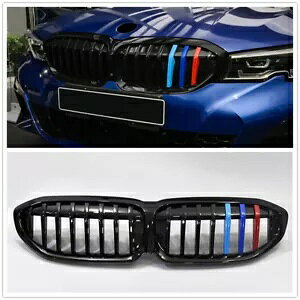 BMW 3 �V���[�Y 330i G20 2019-22 �Ԃ̃t�����g�o���p�[�O�������C�O������- For BMW 3 Series 330i G20 2019-22 car front bumper grille ventilation grille black- �y���s�A���i�z