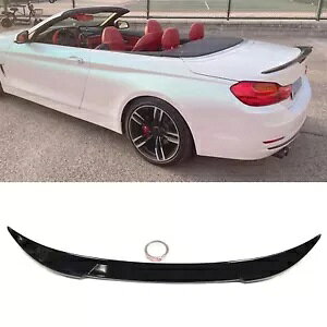 BMW 4 V[Y F33 F83 Ro[`u 2014-2020 2 hAAX|C[AECO 1x- For BMW 4 series F33 F83 convertible 2014-2020 2 door rear spoiler rear wing black 1x-