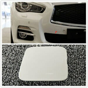 tgop[tbNLbvCtBjeB Q50 2014-2016 2015 zCg 1X- Front bumper tow hook hole cap for Infiniti Q50 2014-2016 2015 white 1X-