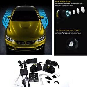 ԂLEDGWFEBOCgԂ̃hAEFJvVhEvWFN^[Cg- Car LED Angel Wing Light Car Door Welcome Lamp Shadow Projector Light-