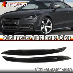 AEfB TT 8J 2007-2014 2013 Ԃ̃wbhCgуv܂Ԃ̑- For Audi TT 8J 2007-2014 2013 car headlights eyebrow lamp eyelid decor-