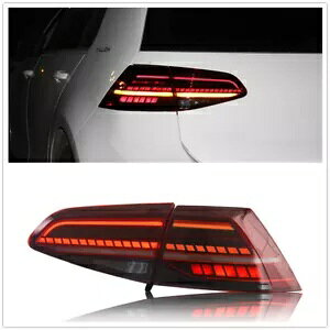 bhe[Cgu[LCWP[^[MvtHNX[QSt 7 2014-2018- Red taillight brake indicator signal light lamp for Volkswagen Golf 7 2014-2018-