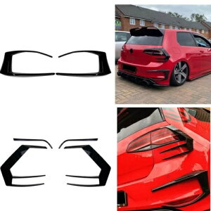 AGvtHOvJo[ VW St 7 GTI R GTD Mk7 2013-2016p- Rear apron fog lights cover for VW Golf 7 GTI R GTD Mk7 2013-2016-