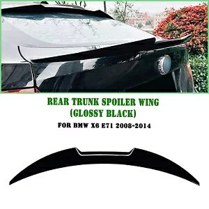 Ԃ̃gNX|C[AECO BMW X V[Y X6 E71 2008-2014 2013 - Car trunk spoiler rear wing for BMW X-Series X6 E71 2008-2014 2013 black-