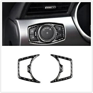 Ԃ̃wbhCgXCb`Jo[t[tH[h}X^O 2015-2023- Car Headlights Switch Cover Frame Order for Ford Mustang 2015-2023-