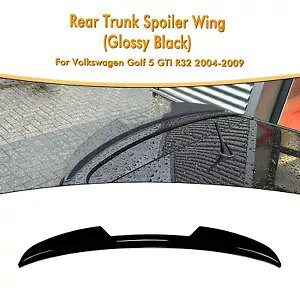 gNX|C[AECOtHNX[QSt 5 R32 MK5 GTI 2004-09 ubN- Trunk spoiler rear wing for Volkswagen Golf 5 R32 MK5 GTI 2004-09 black-