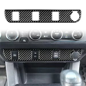 g^ ^R} 2015-2020 USB [d|[gR\[x[XebJ[ 1X- For Toyota Tacoma 2015-2020 USB Charging Port Console Bezel Sticker Decor 1X-