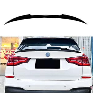 BMW X3 G01 LCI M �X�|�[�c 2018 + �Ԃ̃g�����N�X�|�C���[���A�E�C���O���V- For BMW X3 G01 LCI M Sport 2018 + car trunk spoiler rear wing black new- �y���s�A���i�z