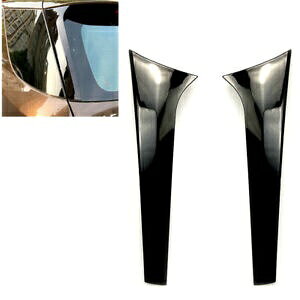 xc W166 ML GLE 2012-2019 pAEBhETChX|C[Ji[hXvb^[g- Rear window side spoiler canard splitter trim for Benz W166 ML GLE 2012-2019-