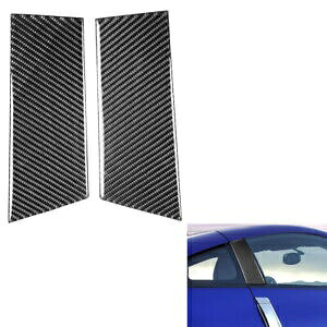 Ԃ̃hA B s[Jo[gZbg 2003-2009 2004 Y Z33 350Z- Car Door B-Pillar Cover Trim Set For 2003-2009 2004 Nissan Z33 350Z-