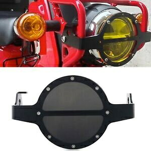 z_ CC110 JA45 wbhCg}EgیJo[AN- For Honda CC110 JA45 headlight mounts protective cover black acrylic plate-