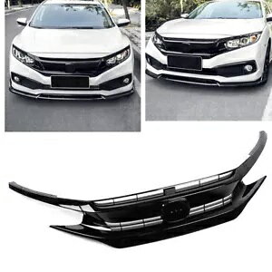 z_VrbN 10th 2016-2018 2017 tgop[Z^[OxgO- For Honda Civic 10th 2016-2018 2017 Front Bumper Center Grille Vent Grille-