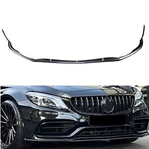 tgop[X|C[bv 2015-2021 }[Zi[Yxc W205 C63/C63 AMG p- Front bumper spoiler lip for 2015-2021 mercenaries Benz W205 C63/C63 AMG only-