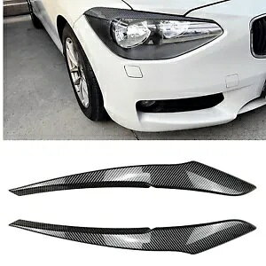 BMW 1 �V���[�Y F20 F21 2011-2014 ��{�o�[�W�����w�b�h���C�g���ё���- For BMW 1 Series F20 F21 2011-2014 basic version headlights eyebrows decor-