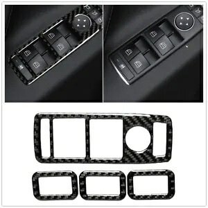 �J�[�{���t�@�C�o�[�p���[�E�B���h�E���~�b�g�X�C�b�`�x�[���e�X�����f�� X S 2015-21 2017- Carbon Fiber Power Window Limit Switch Bezel For Tesla Model X S 2015-21 2017-